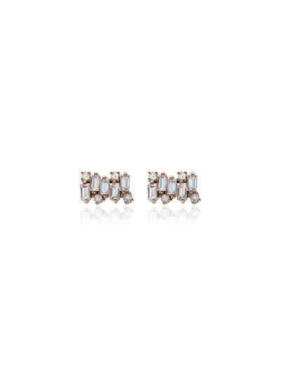 Suzanne Kalan Firework Diamond Earrings