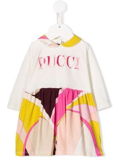 Emilio Pucci Junior платье с принтом