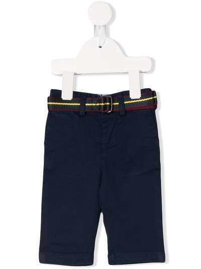 Ralph Lauren Kids прямые брюки с ремнем