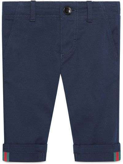 Gucci Kids gabardine trousers