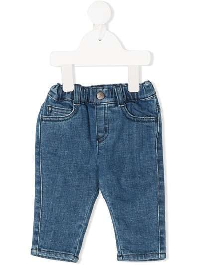 Emporio Armani Kids узкие джинсы средней посадки
