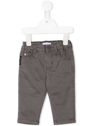 Emporio Armani Kids узкие джинсы средней посадки