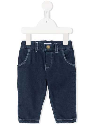 Chloé Kids джинсы с вышитым логотипом