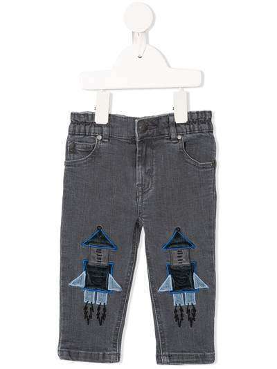 Stella McCartney Kids джинсы с аппликацией