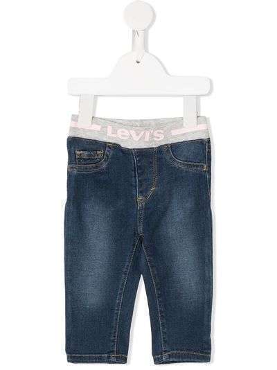 Levi's Kids джинсы с эластичным поясом и логотипом