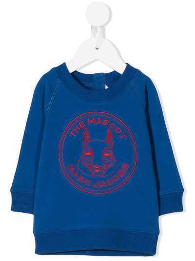 The Marc Jacobs Kids толстовка с вышивкой The Mascot