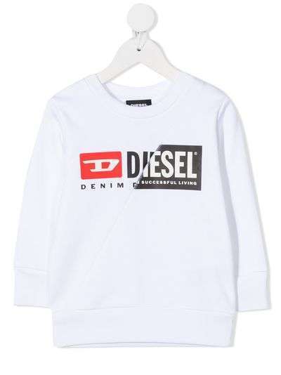 Diesel Kids толстовка с логотипом