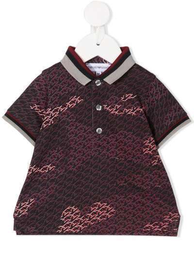 Emporio Armani Kids рубашка поло с логотипом