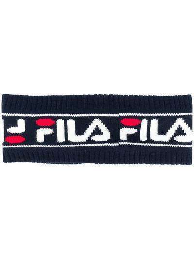Fila вязаная повязка на голову с логотипом