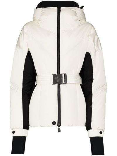 Moncler Grenoble куртка на молнии Frachey с поясом
