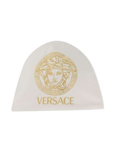 Young Versace трикотажная шапка с декором Medusa