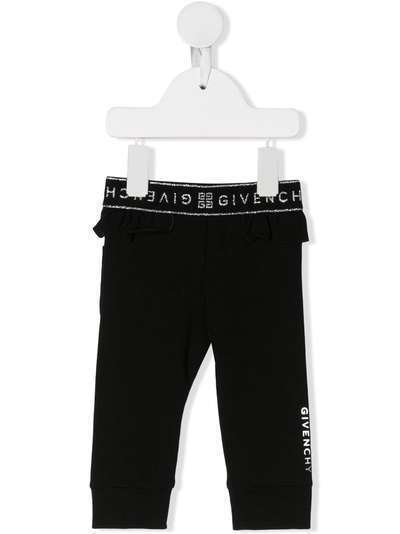 Givenchy Kids спортивные брюки с блестками