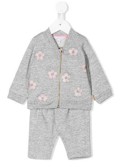 The Marc Jacobs Kids спортивный костюм с цветочной вышивкой