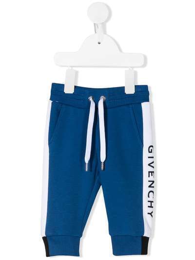 Givenchy Kids спортивные брюки из джерси с логотипом