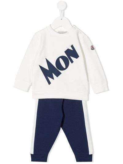 Moncler Kids спортивный костюм с логотипом