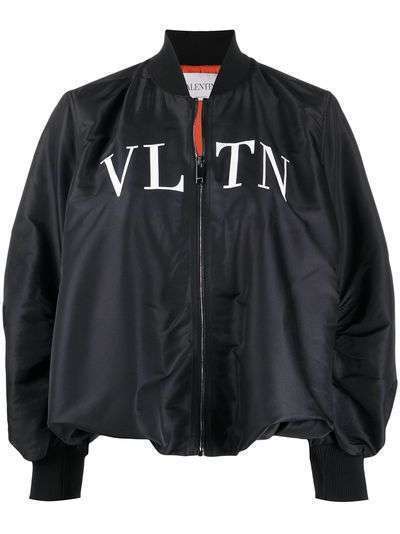 Valentino бомбер с логотипом VLTN