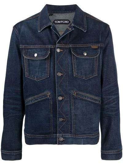 Tom Ford джинсовая куртка с карманами