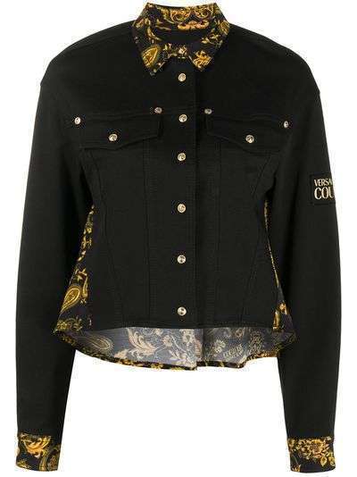 Versace Jeans Couture джинсовая куртка с принтом Barocco