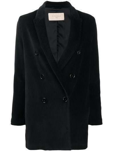 Circolo 1901 вельветовый двубортный пиджак