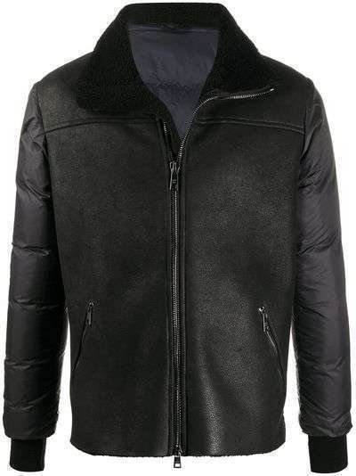 Giorgio Brato куртка с контрастными рукавами