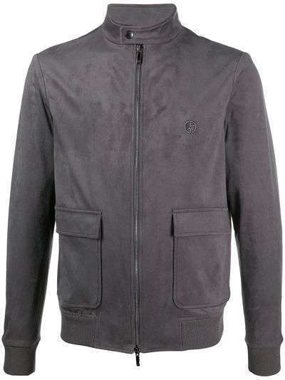 Giorgio Armani легкая куртка с длинными рукавами