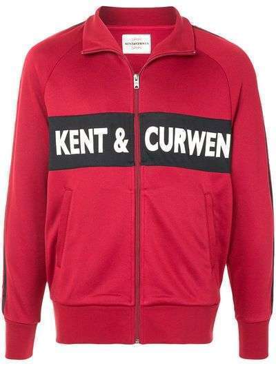 Kent & Curwen куртка на молнии с вышитым логотипом