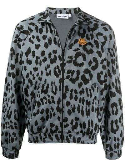 Kenzo куртка с леопардовым принтом