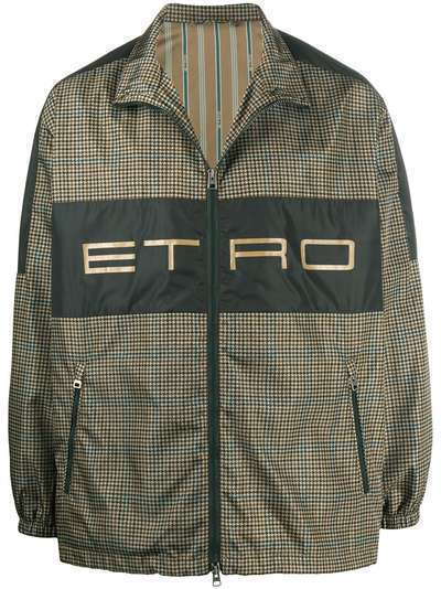 Etro легкая куртка с логотипом