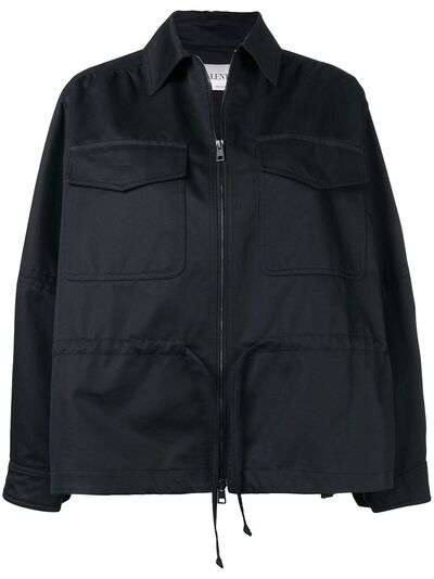 Valentino oversized zipped jacket