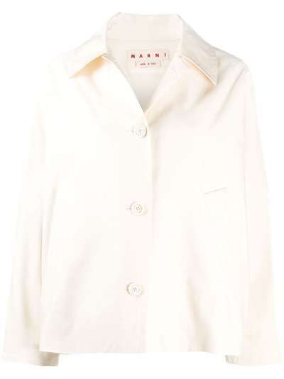 Marni куртка-рубашка с длинными рукавами