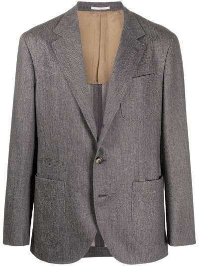 Brunello Cucinelli пиджак с накладными карманами