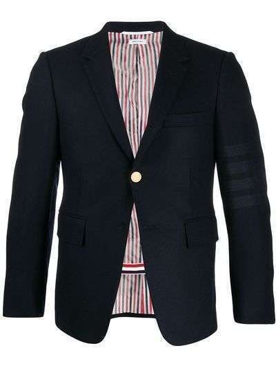 Thom Browne однобортный пиджак с полосками 4-Bar