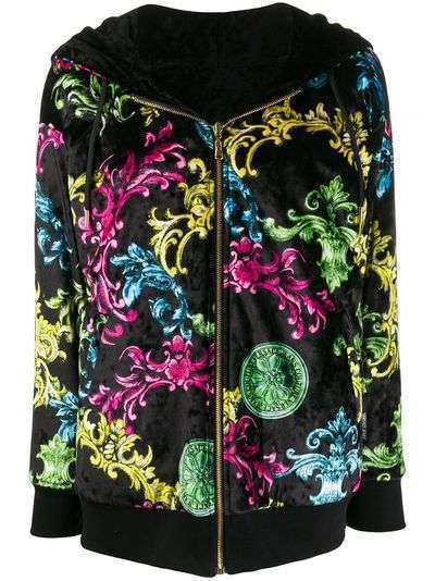 Versace Jeans Couture куртка на молнии с принтом Baroque
