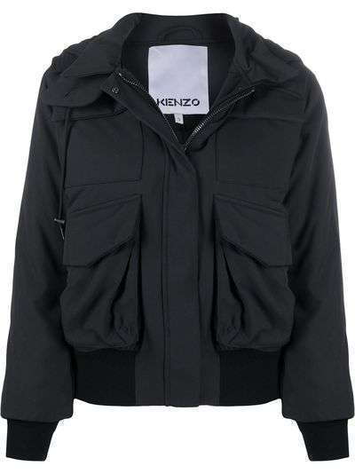 Kenzo куртка на молнии с капюшоном