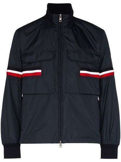 Moncler куртка Seine с контрастными полосками