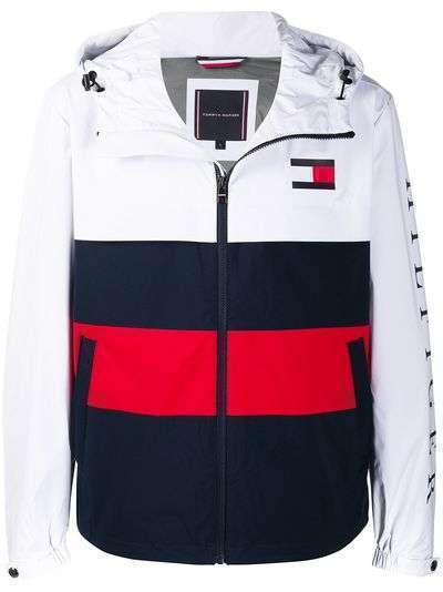 Tommy Hilfiger спортивная куртка в стиле колор-блок