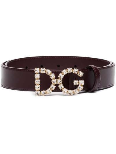 Dolce & Gabbana ремень с логотипом DG