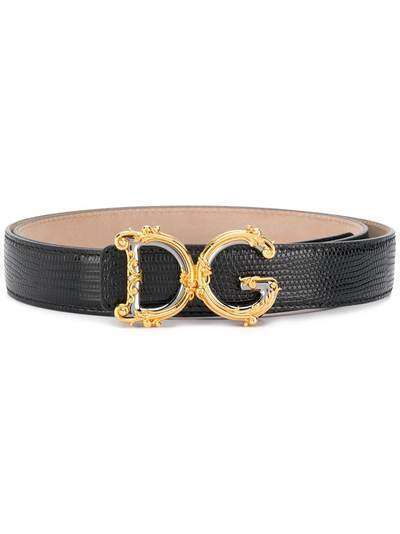Dolce & Gabbana ремень с пряжкой DG