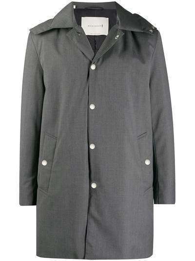 Mackintosh пальто миди с капюшоном