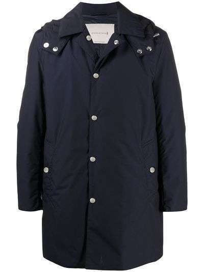 Mackintosh пальто миди с капюшоном