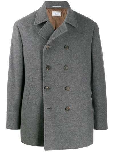 Brunello Cucinelli двубортное пальто