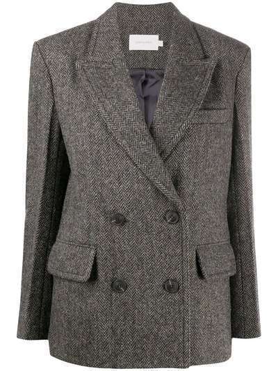 Low Classic пальто с узором в елочку