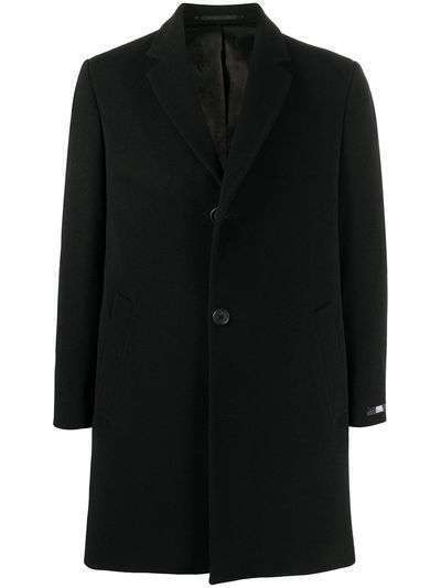 Karl Lagerfeld однобортное пальто