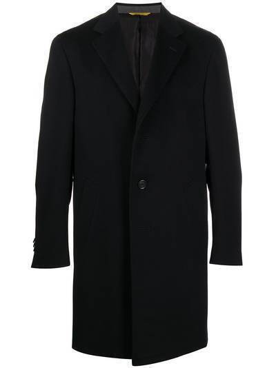 Canali кашемировое однобортное пальто