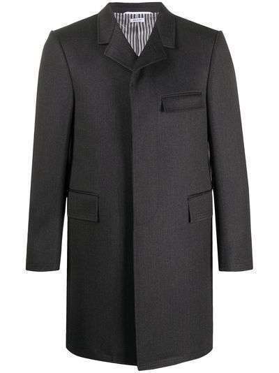 Thom Browne саржевое пальто