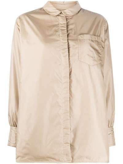 Aspesi пальто-рубашка с потайной застежкой на пуговицах