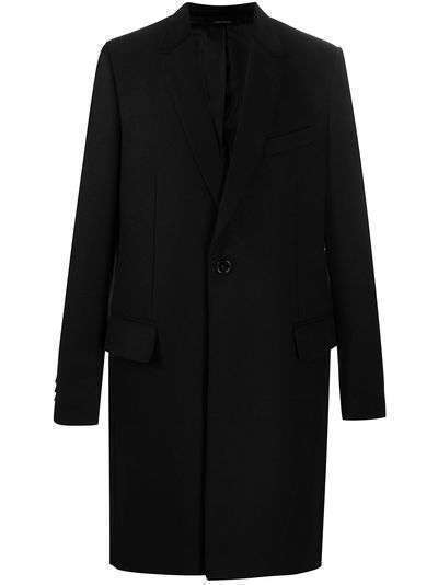 Dolce & Gabbana однобортное пальто с заостренными лацканами