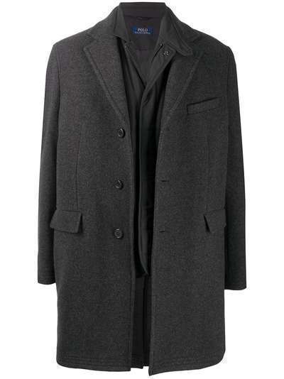 Polo Ralph Lauren многослойное пальто Melton