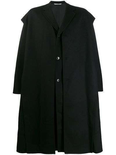 Valentino многослойное длинное пальто