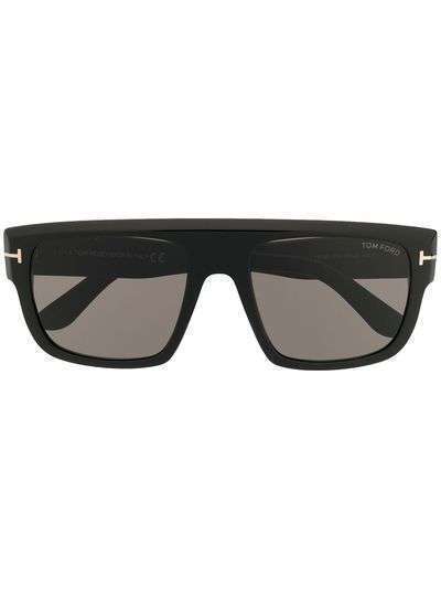 Tom Ford Eyewear солнцезащитные очки Alessio в прямоугольной оправе